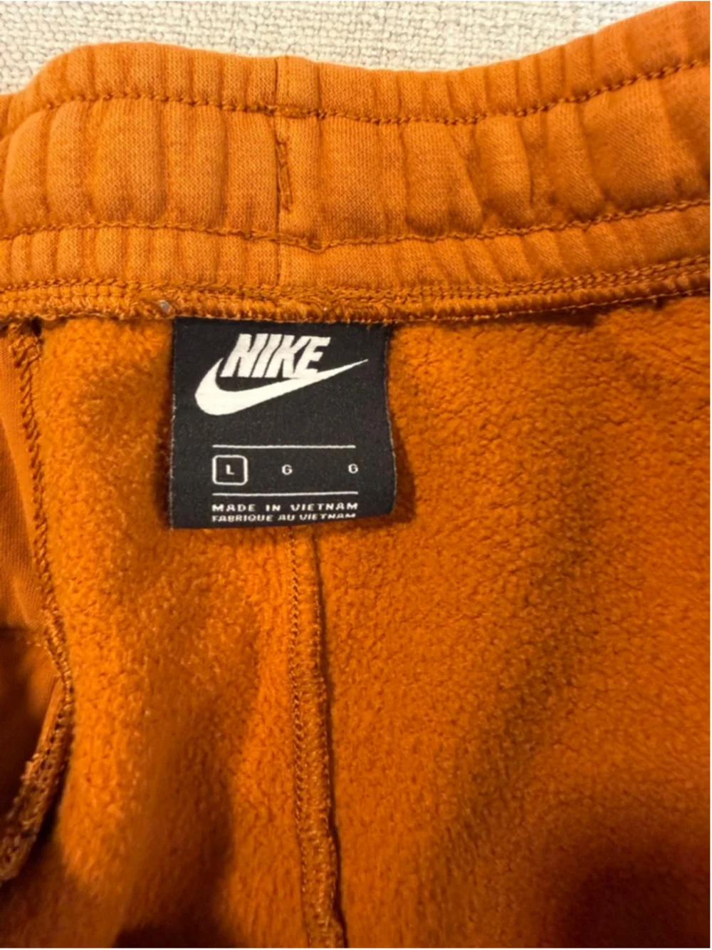 Nike CLUB FLEECE JOGGER PANTS tawny orange mens size large